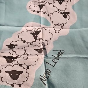 Blue Sheep Wall Art Signed New Zealand The Lord Of The Rings Filming Location